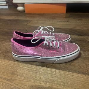 Vans Women's Sparkling Pink Sneakers